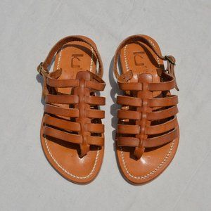 K.JACQUES St.Tropez Women's Homere Gladiator Leather Sandal US 5 35 NEW